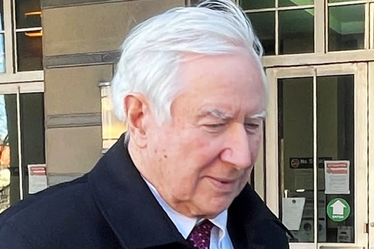 Peter Coker Sr. outside U.S. District Court in Newark, New Jersey, March 15, 2023.